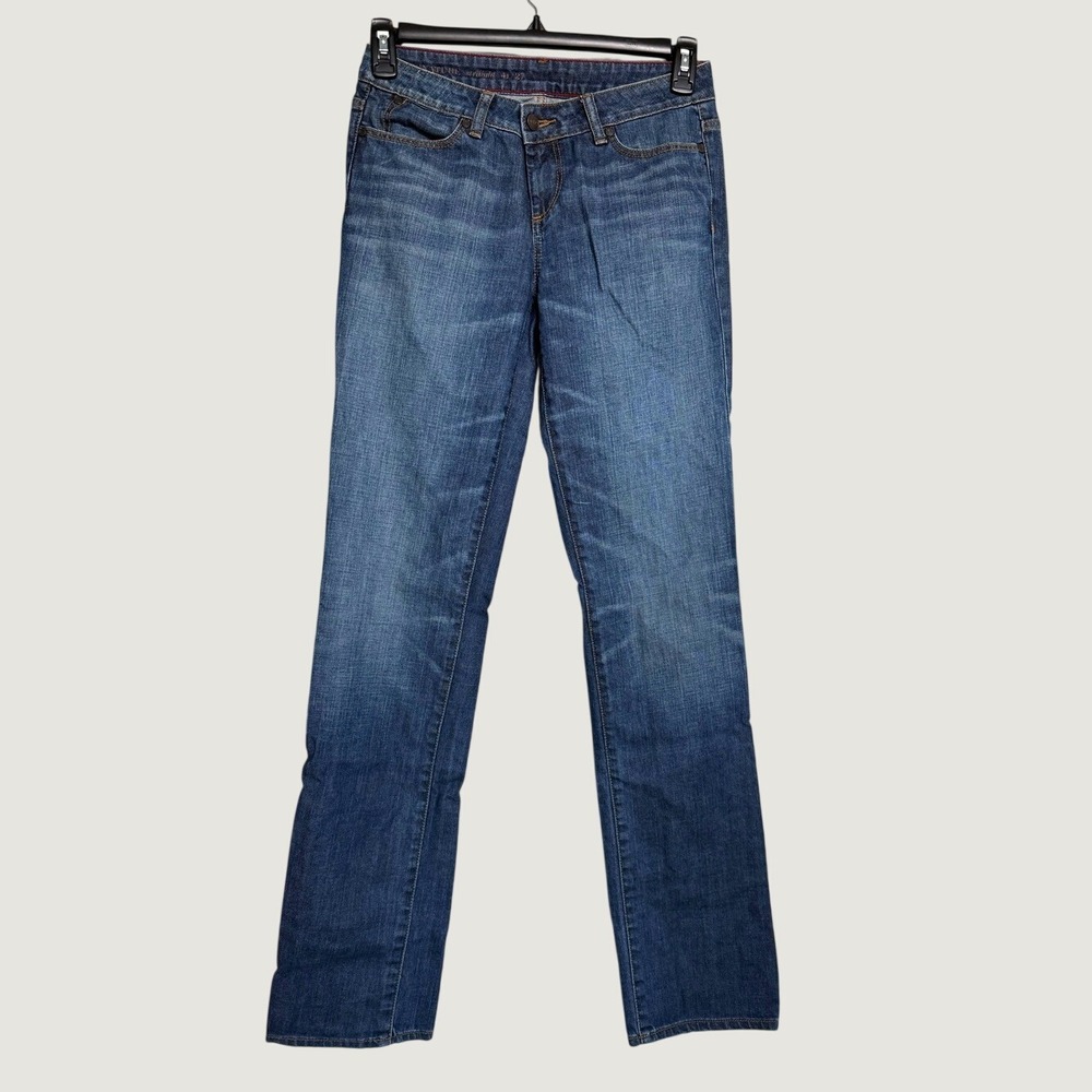 Talbots Women's Tall Long Straight Denim‎ Jeans in Blue sz 4L / 27
